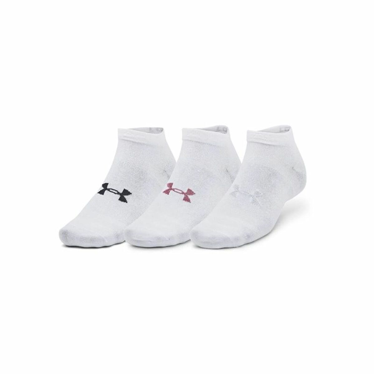 Socks Under Armour Essential White 3 Units-0
