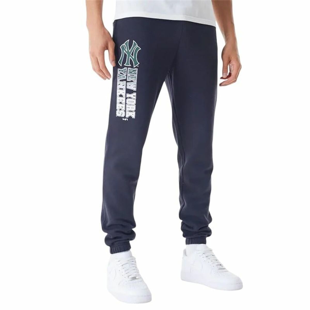 Adult Trousers New Era New York Yankees Navy Blue-0