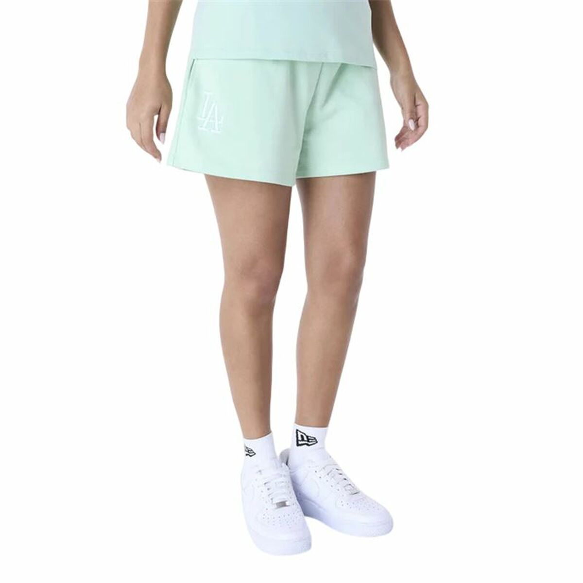Women's Shorts New Era LA Dodgers MLB League Aquamarine-0