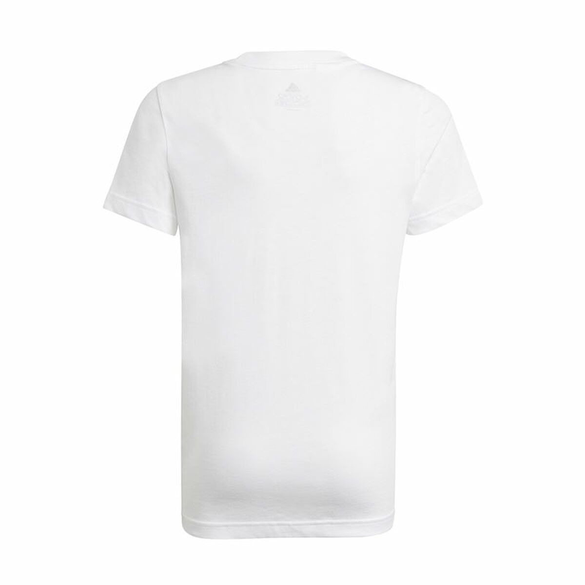Short Sleeve T-Shirt Adidas Essentials White-10