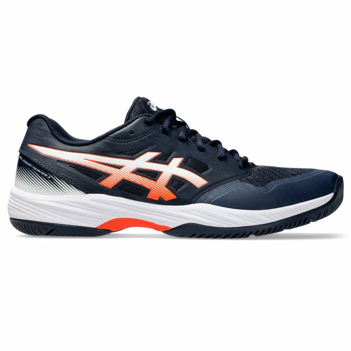 Basketball Shoes for Adults Asics Gel-Court Hunter 3 Dark blue Men Handball-0