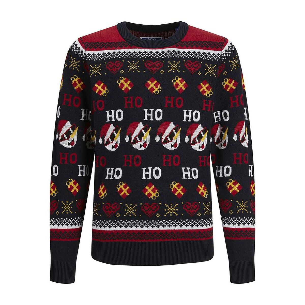 Unisex Jumper JORHOHO Jack & Jones 12221312 Navy Blue-0