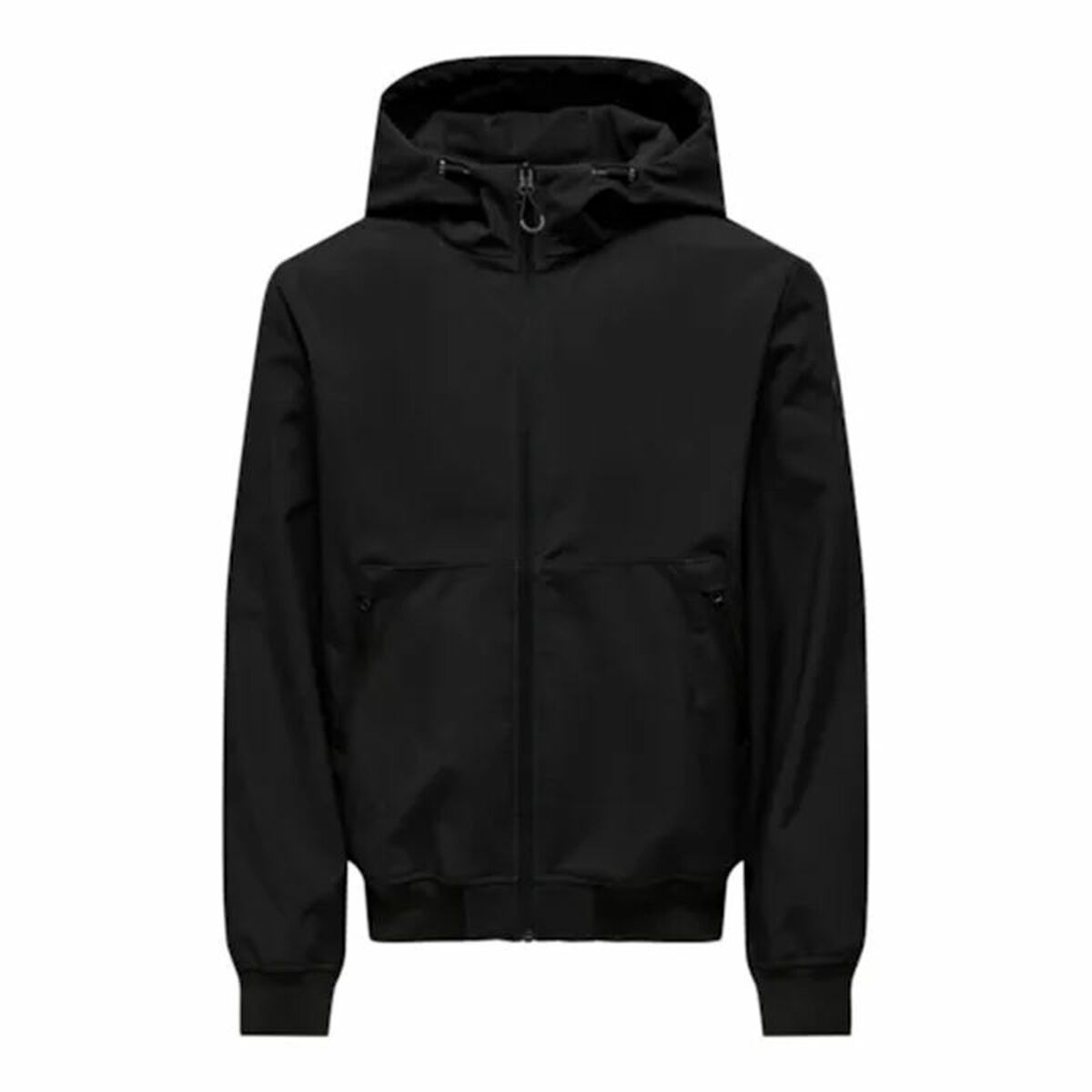 Men's Jacket Only & Sons Onsbowie Softshell Bomber Black-0