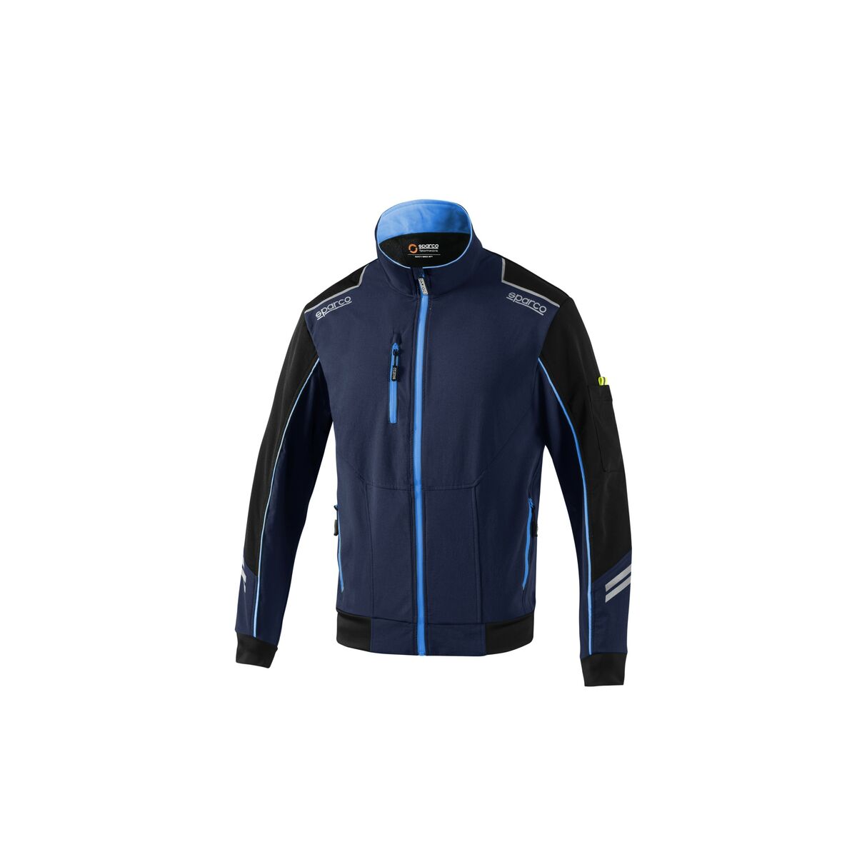 Men's Sports Jacket Sparco Tech TW Blue Dark blue-0