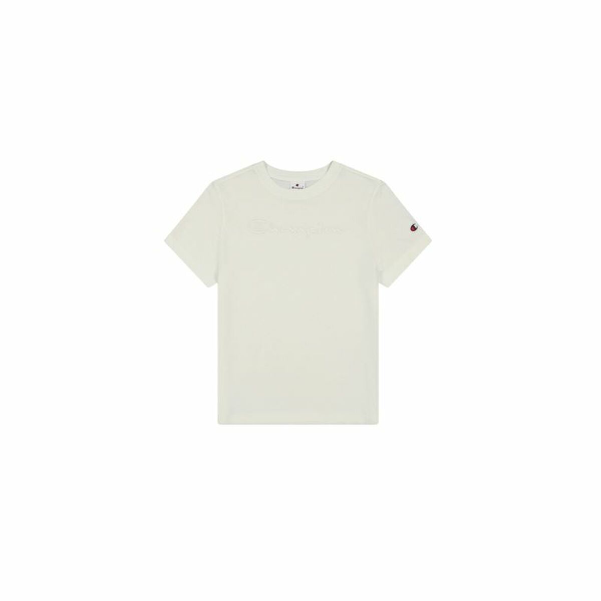 Women’s Short Sleeve T-Shirt Champion Crewneck-0