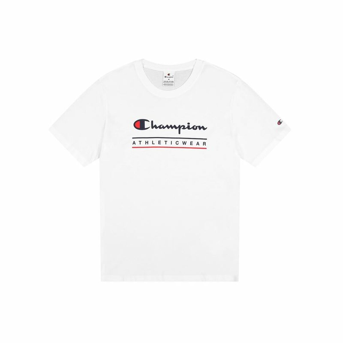 Men’s Short Sleeve T-Shirt Champion Champion SS White-0