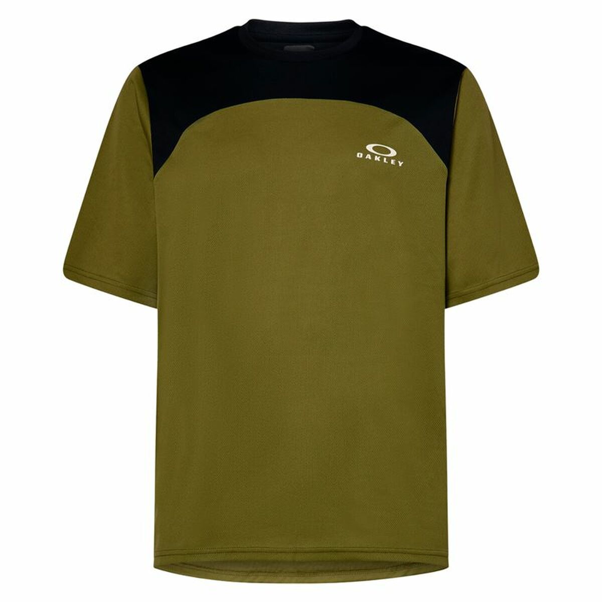 Men’s Short Sleeve T-Shirt Oakley Free Ride SS Green Olive-0