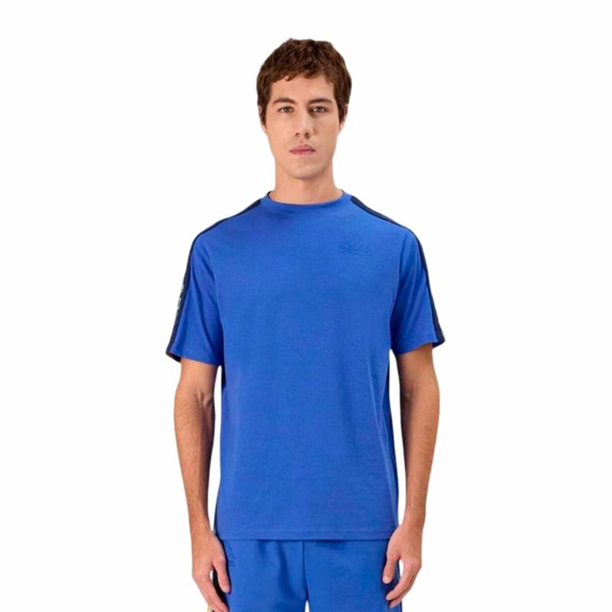 Men’s Short Sleeve T-Shirt Kappa Gramio Navy Blue-0