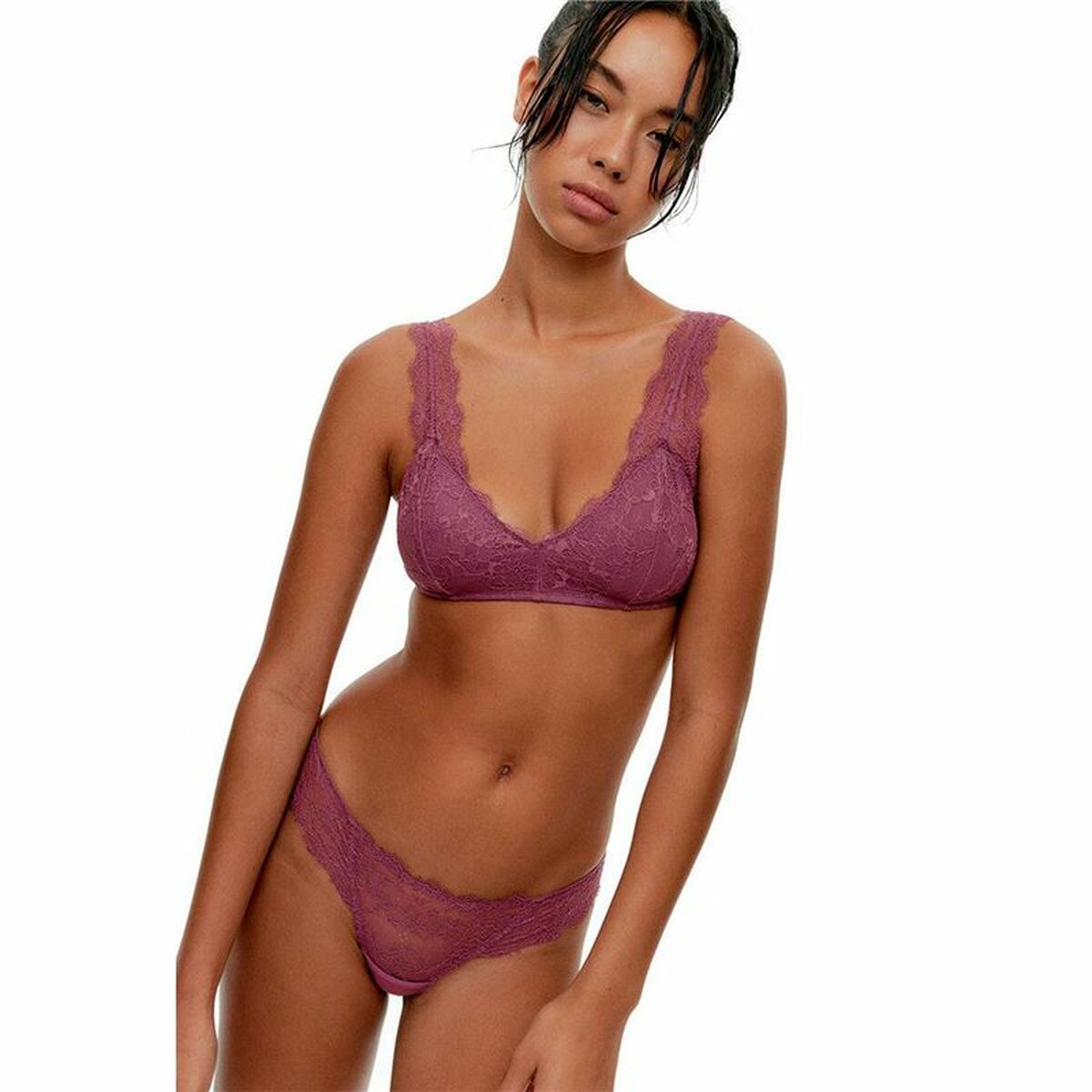 Bra Black Limba Halter Dulcet Tulipwood Pink-0