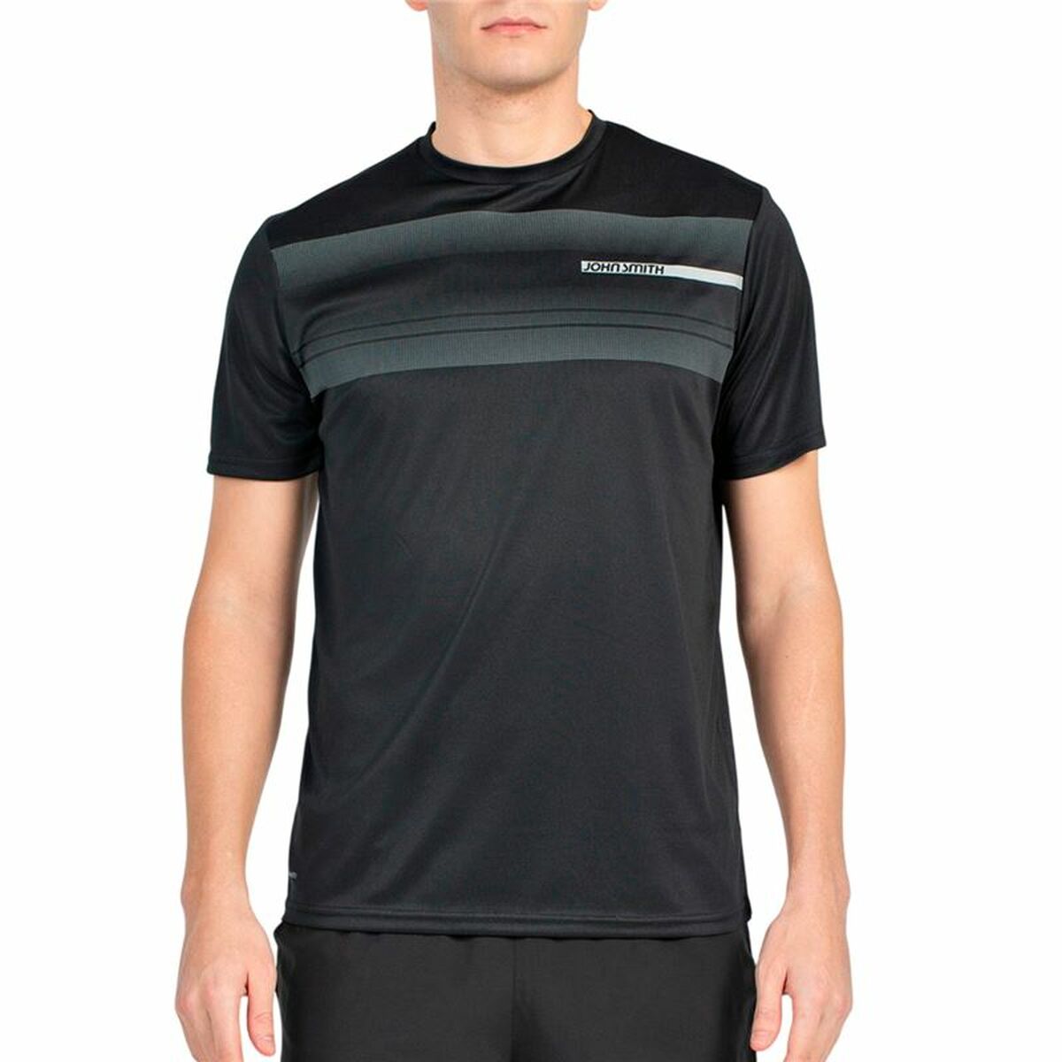 Men’s Short Sleeve T-Shirt John Smith Beijin Black-0