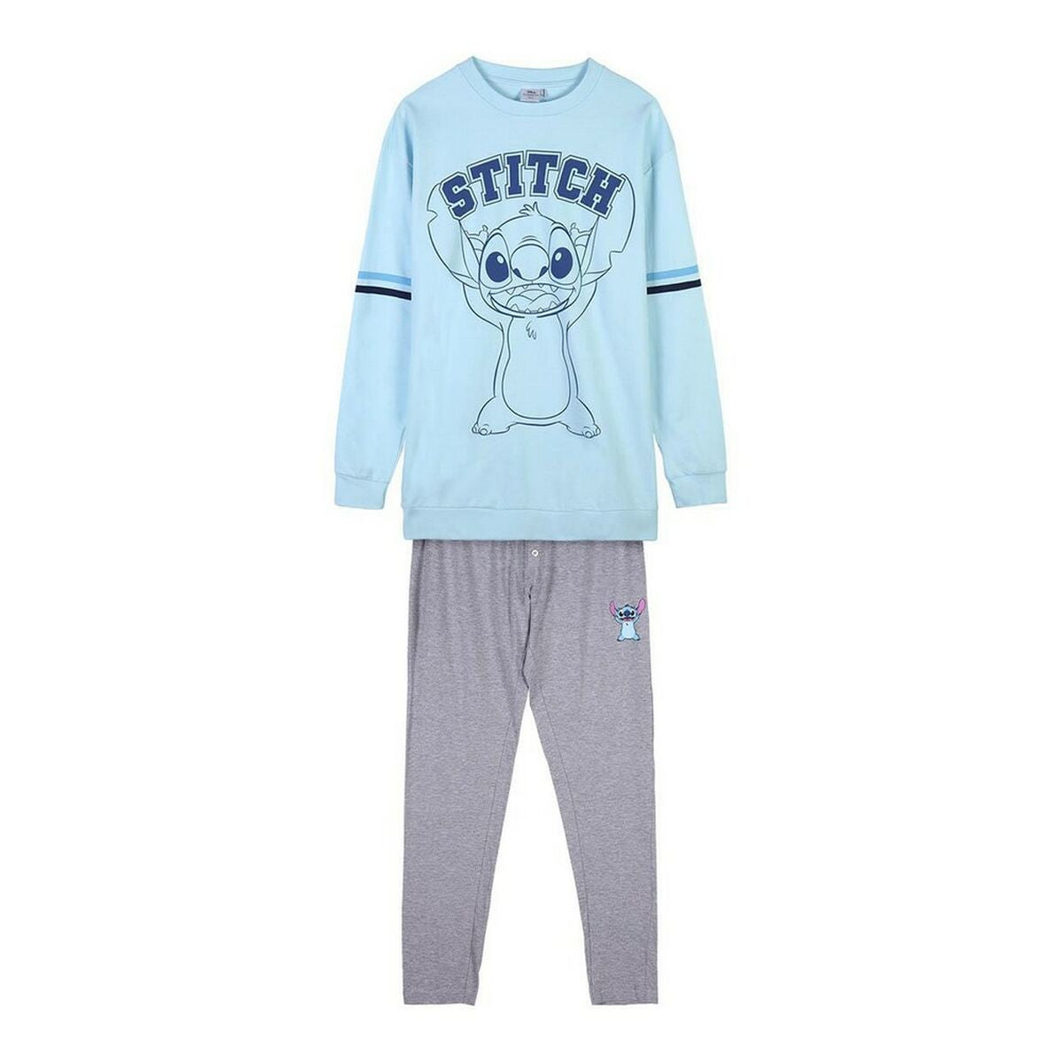 Pyjama Stitch Lady Light Blue-0