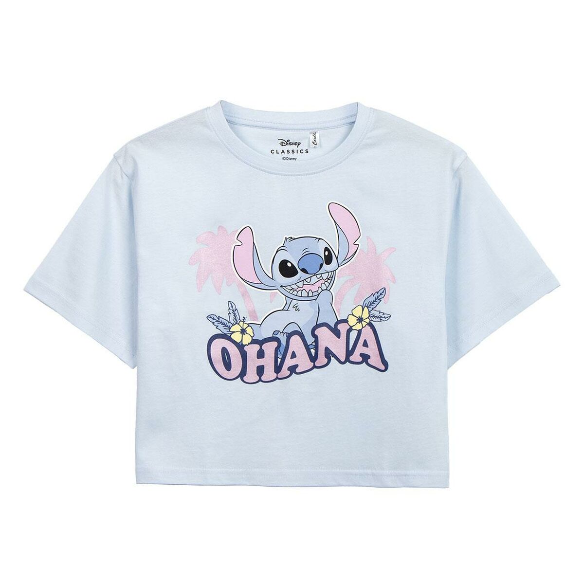 Women’s Short Sleeve T-Shirt Stitch Light Pink-0