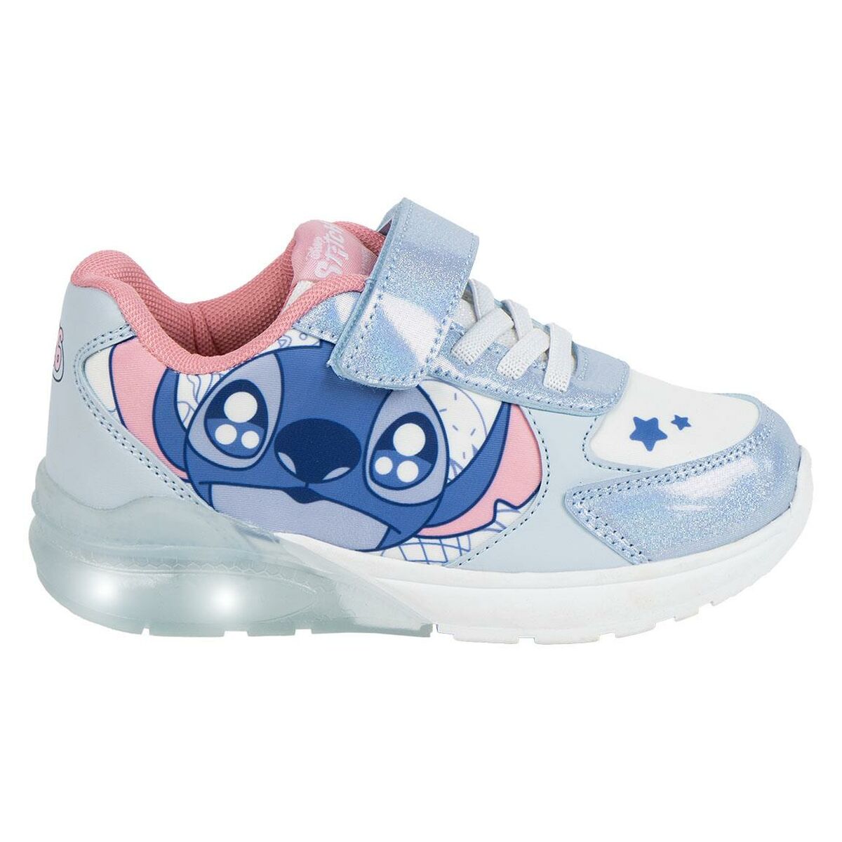Casual Trainers Stitch Light Blue 27-0