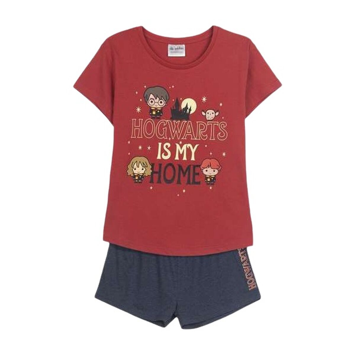 Pyjama Harry Potter Dark Red-0