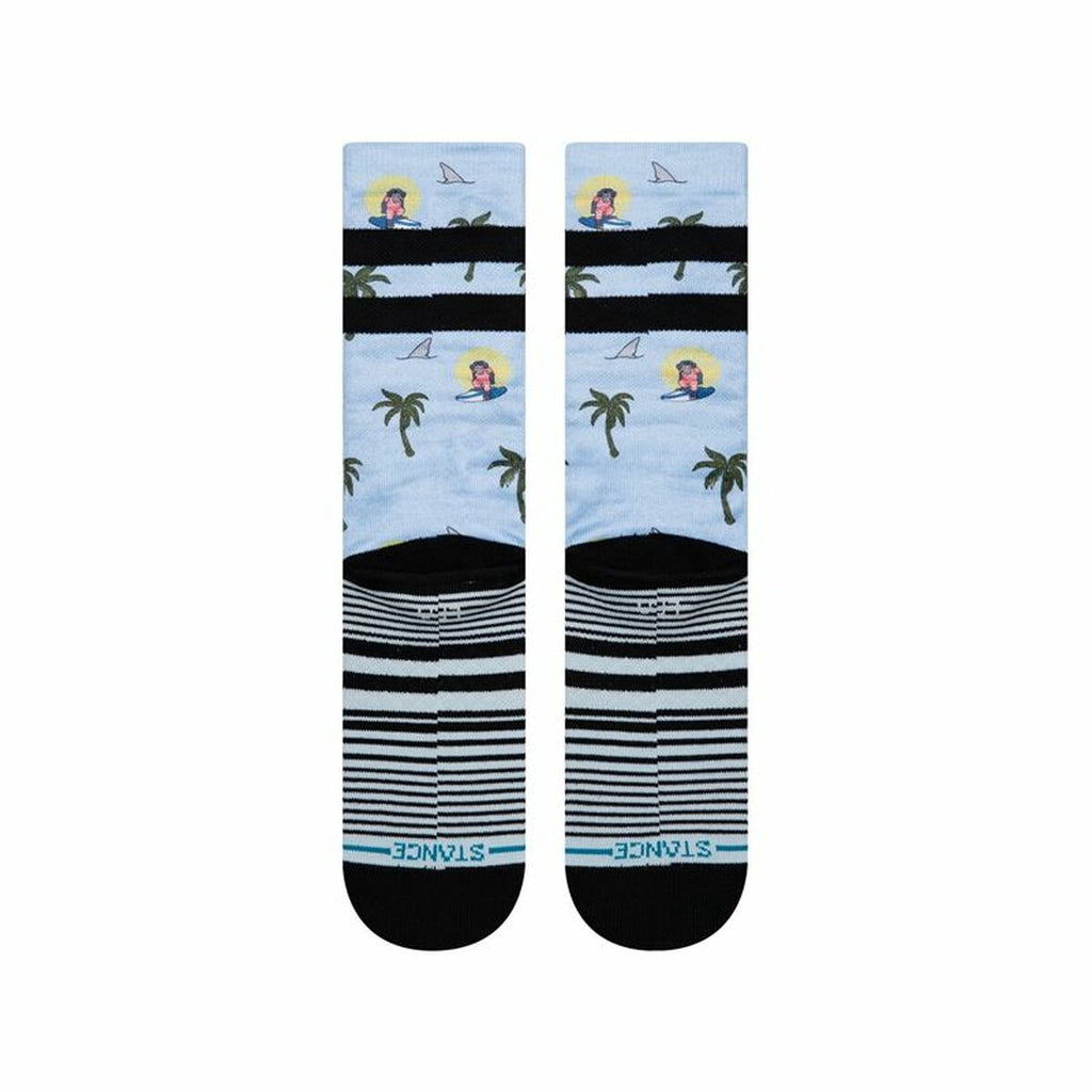 Ankle Socks Stance Aloha Monkey Staple Light Blue 42-46-2