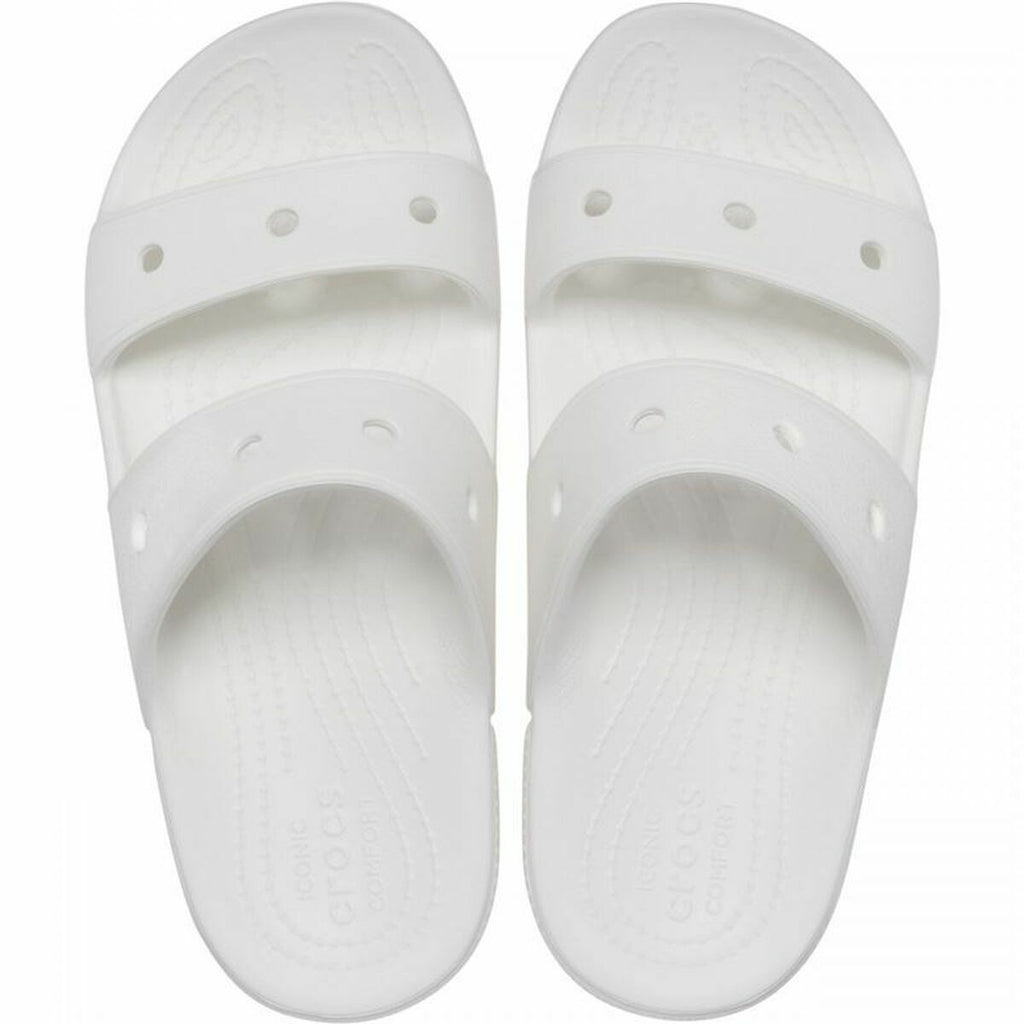 Women's Flip Flops Crocs Classic White-13