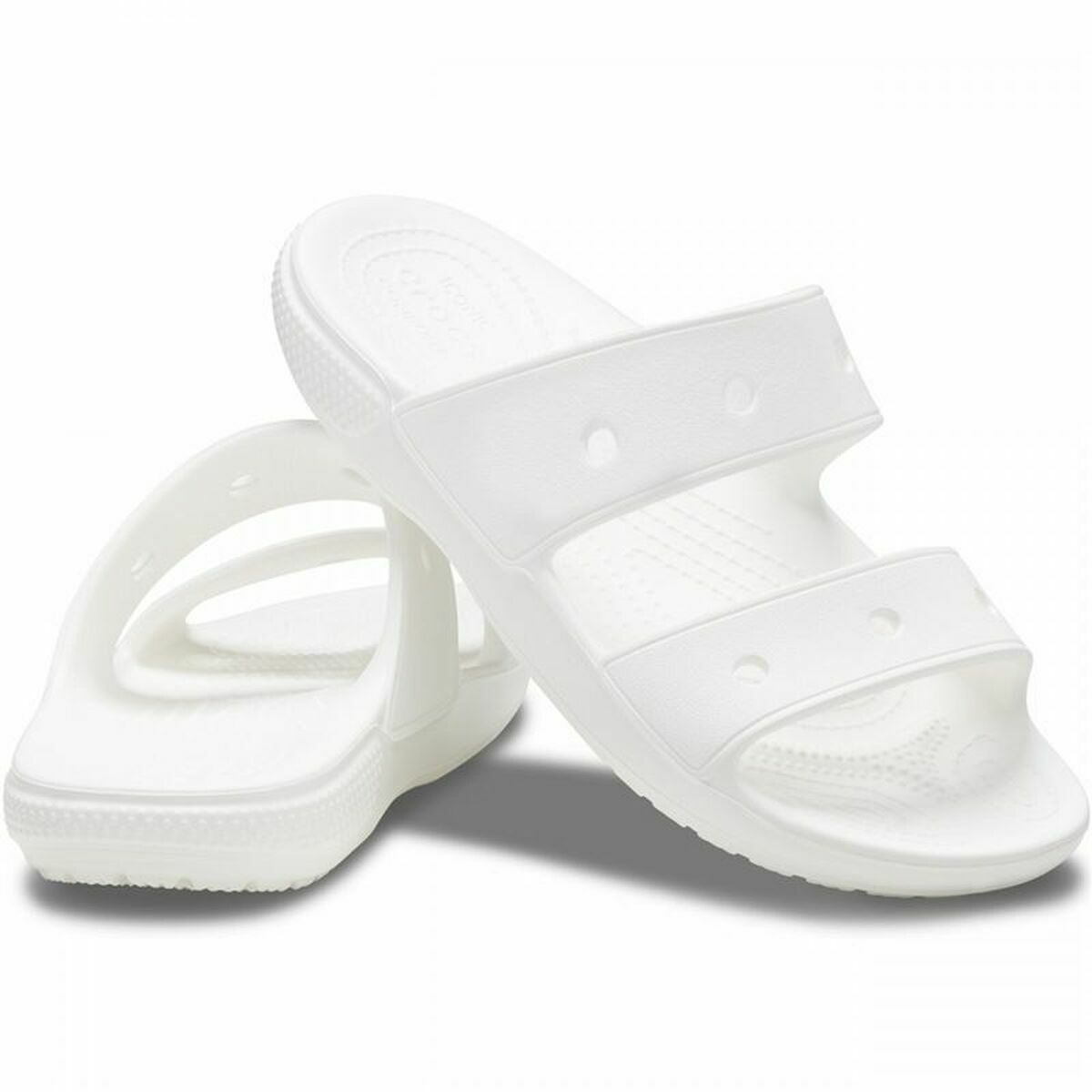 Women's Flip Flops Crocs Classic White-2
