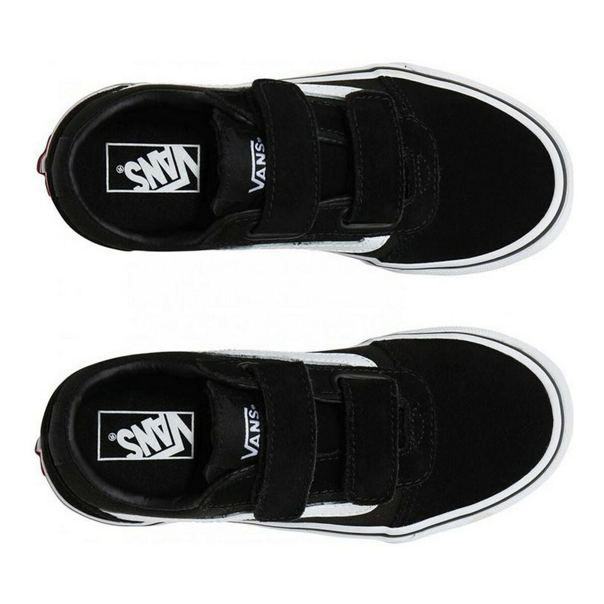 Children’s Casual Trainers Vans Ward V Black Velcro-5