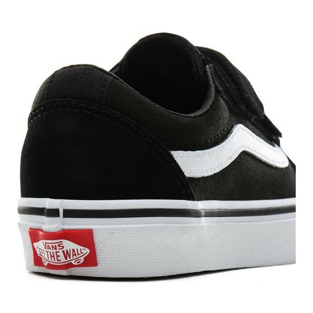 Children’s Casual Trainers Vans Ward V Black Velcro-3