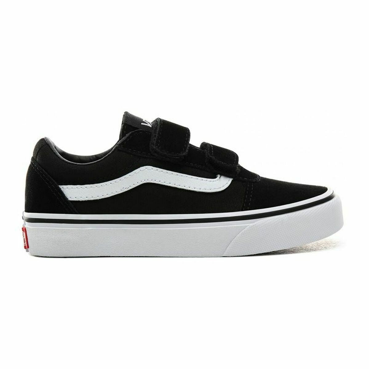 Children’s Casual Trainers Vans Ward V Black Velcro-0