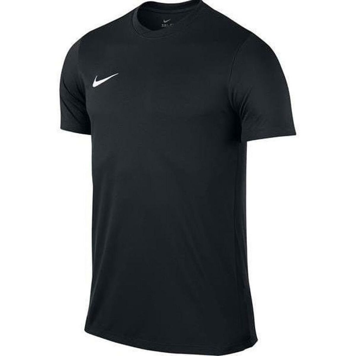 Child's Short Sleeve T-Shirt Nike DRI FIT PARK 7 BV6741 010 Black-0