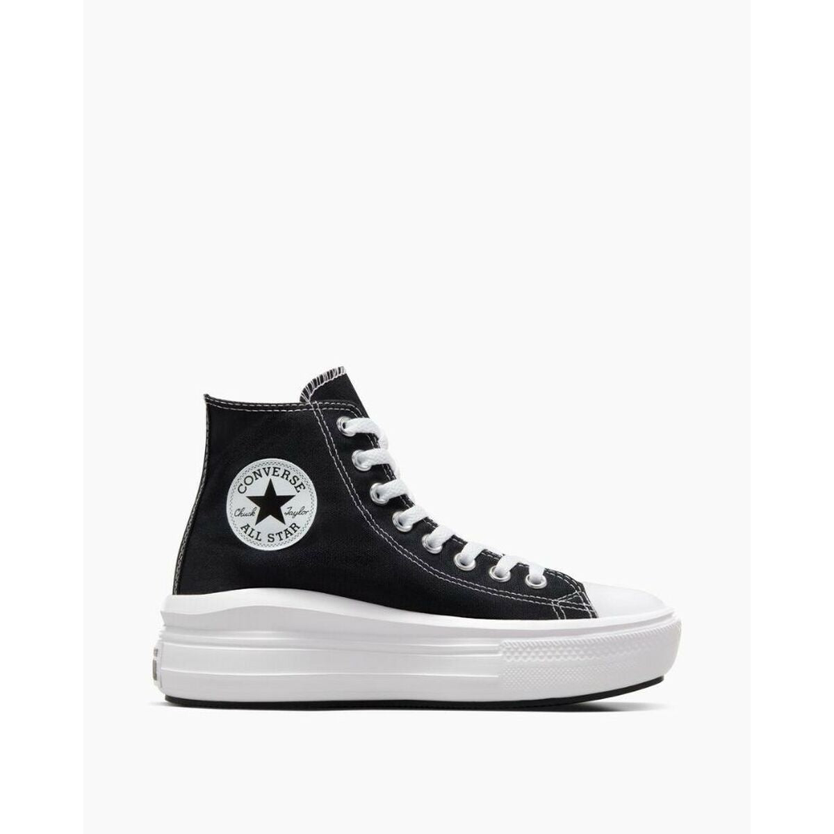 Sports Trainers for Women Converse Chuck Taylor All Star Move Black-0