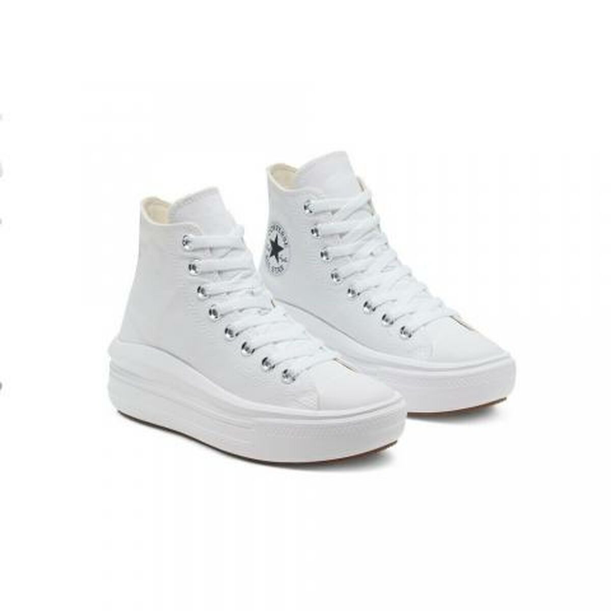 Women's casual trainers Converse All Star Move White-2