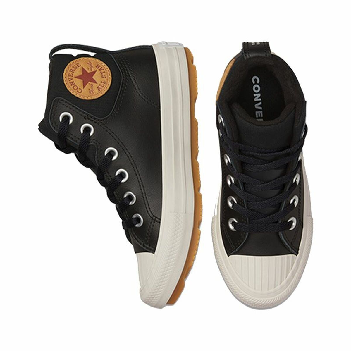 Children’s Casual Trainers Converse All-Star Berkshire Black-4