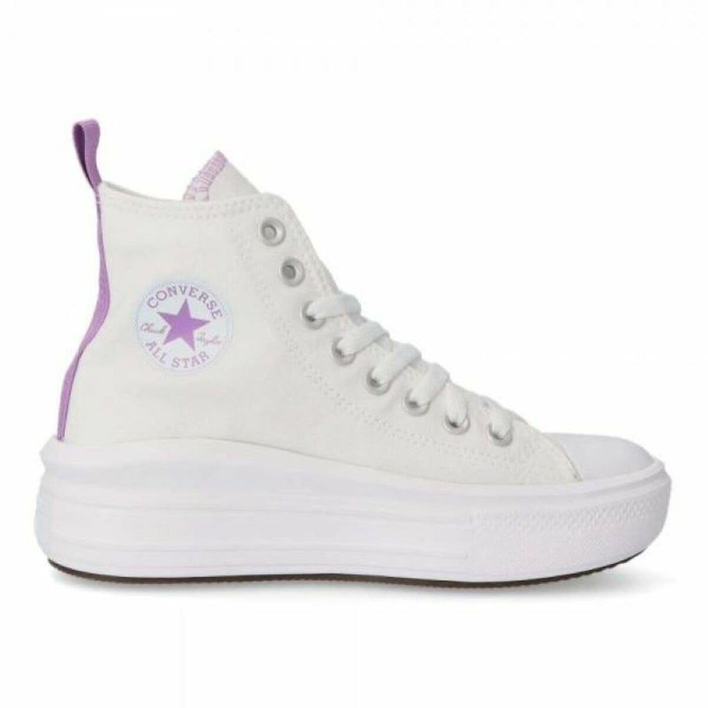 Men’s Casual Trainers Converse CHUCK TAYLOR ALL STAR MOVE LIFT AO3667C White-0