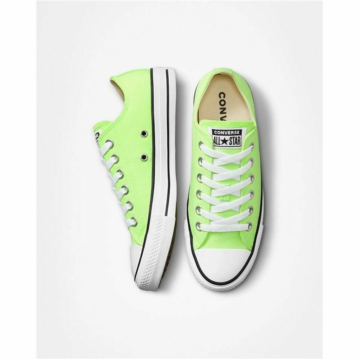 Women's casual trainers Converse Chuck Taylor All-Star Green Fluorescent-1