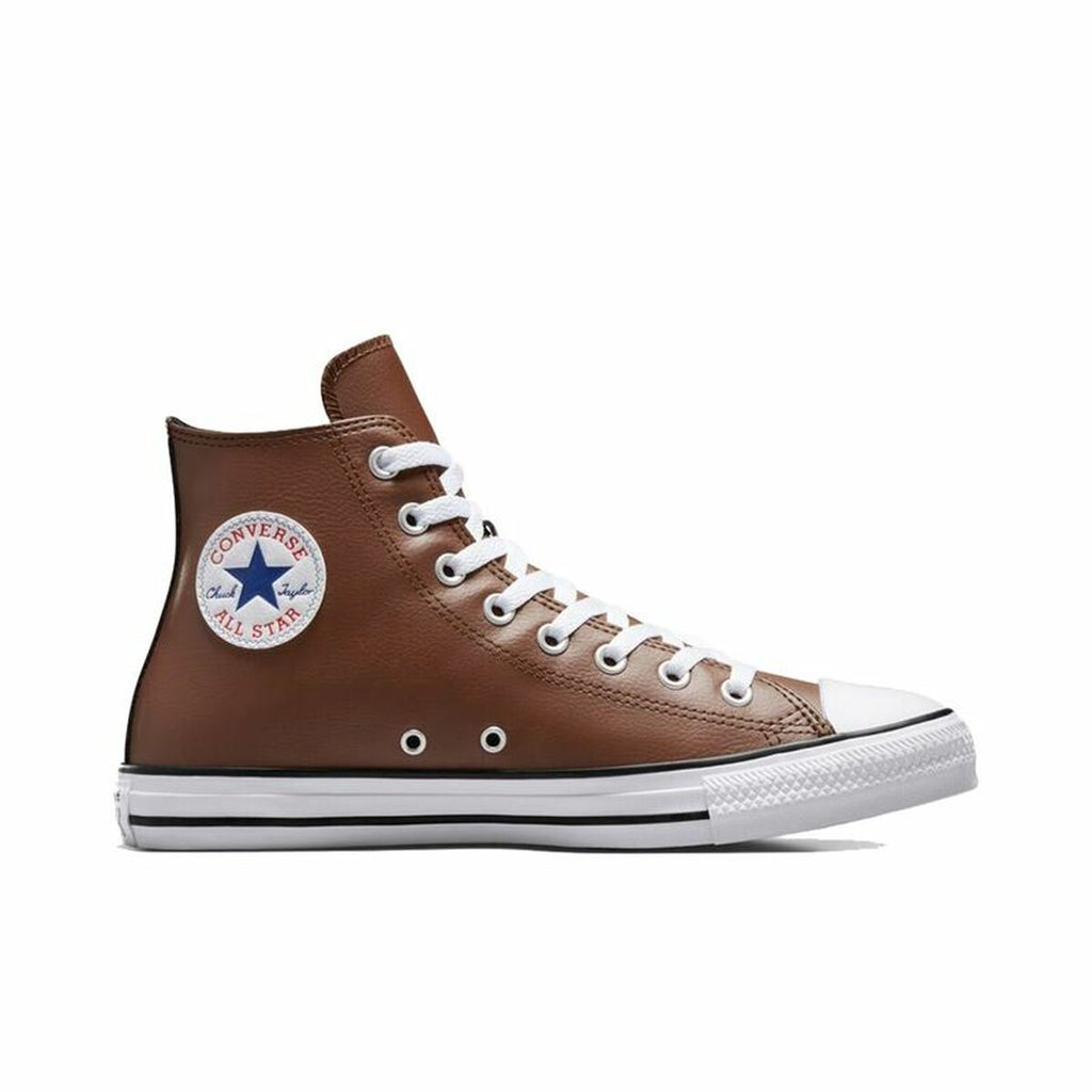 Women’s Casual Trainers Converse Chuck Taylor All Star Hi Brown-0