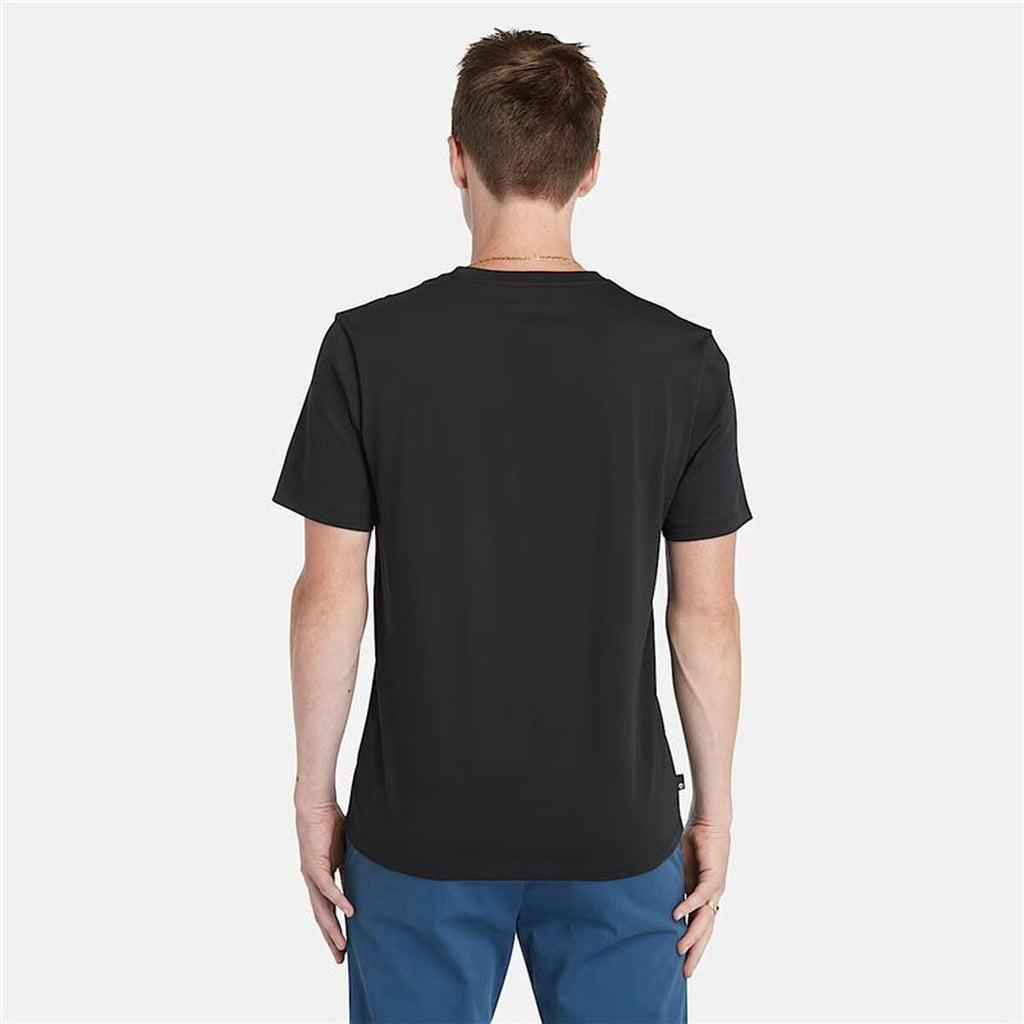 Men’s Short Sleeve T-Shirt Timberland Kennebec River Black-3