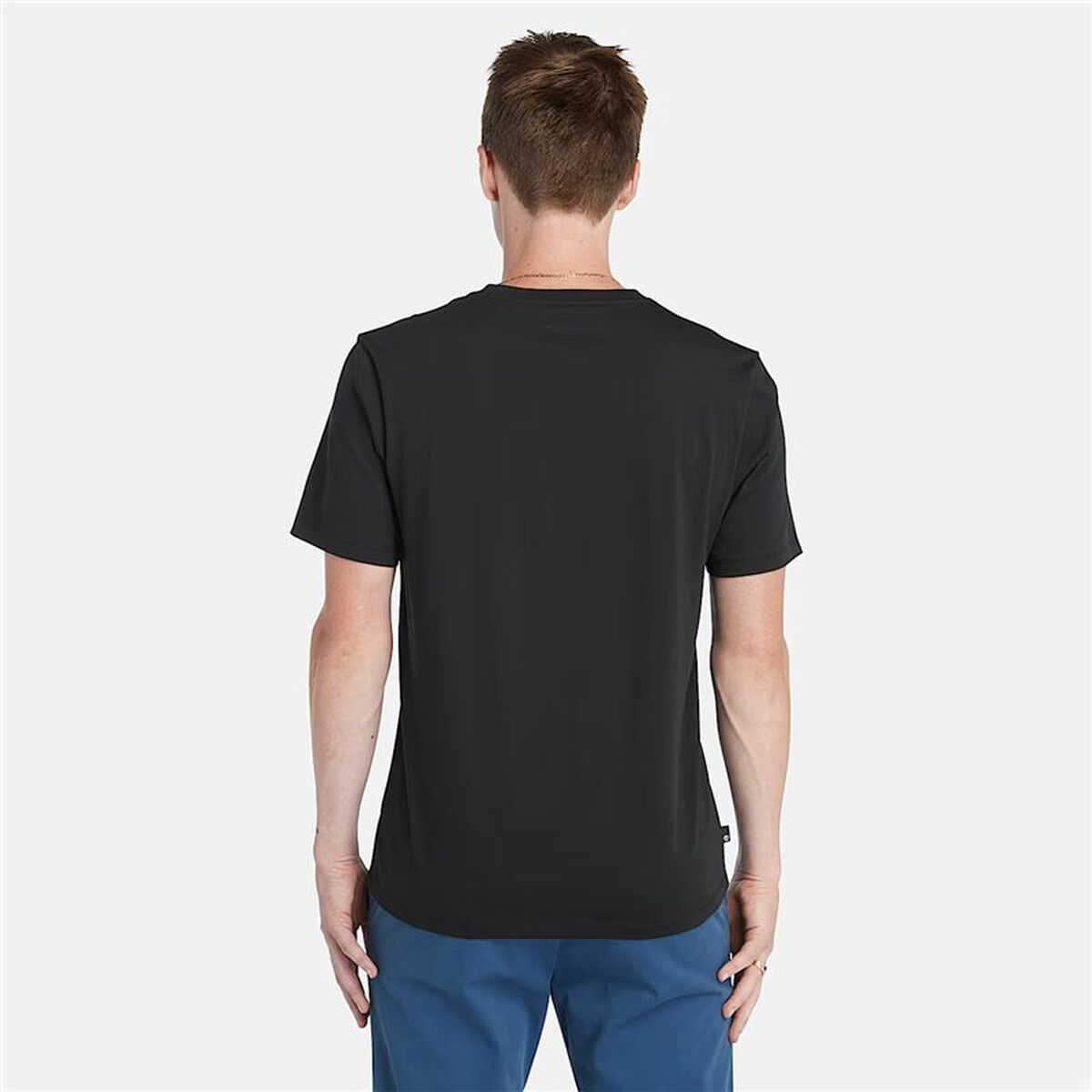 Men’s Short Sleeve T-Shirt Timberland Kennebec River Black-3
