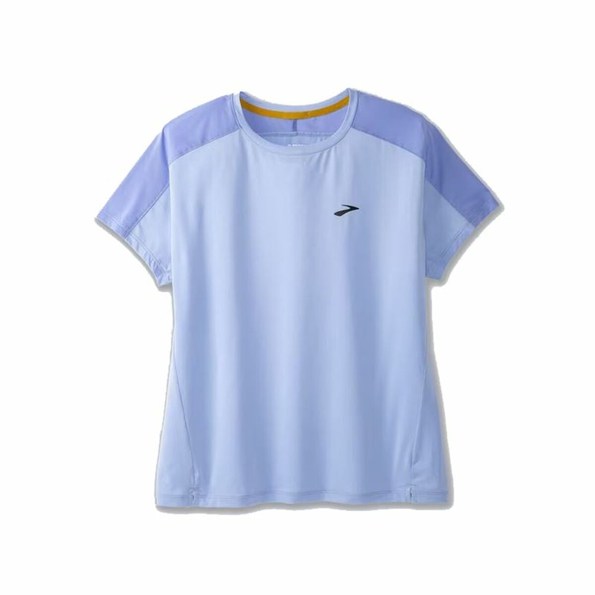 Women’s Short Sleeve T-Shirt Brooks Sprint Free Aquamarine Lady-4