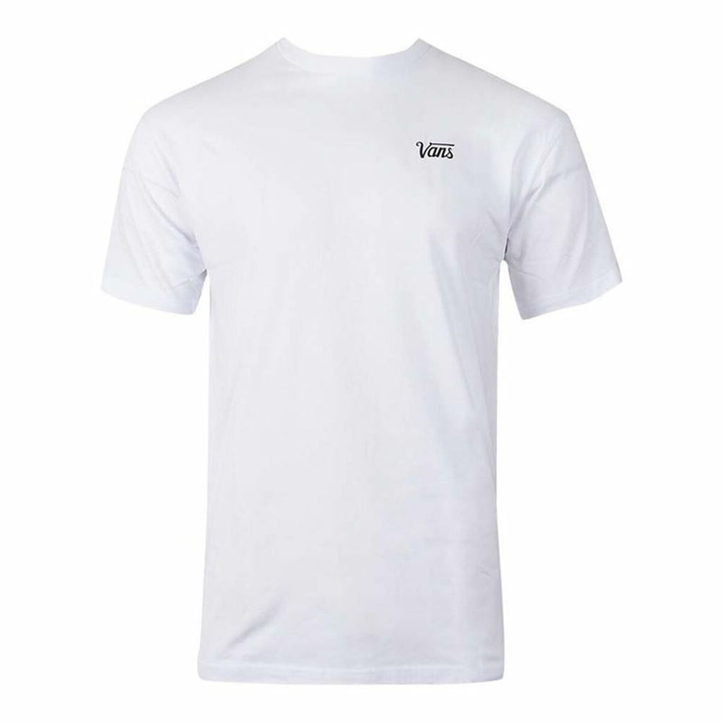 Child's Short Sleeve T-Shirt Vans Mini Scrip-B White-0
