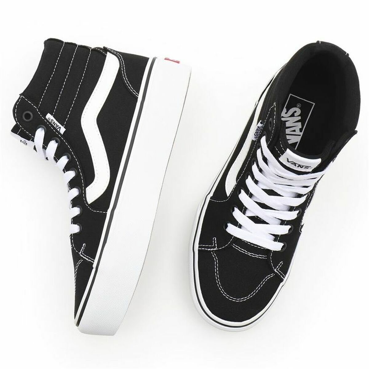 Women’s Casual Trainers Vans Filmore Hi Platform Black-9