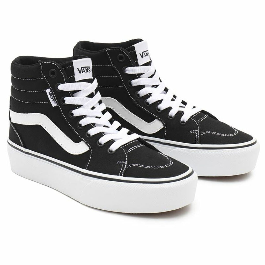 Women’s Casual Trainers Vans Filmore Hi Platform Black-10