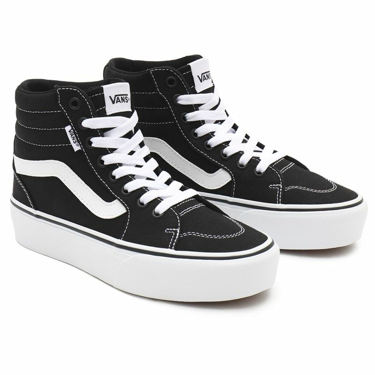 Women’s Casual Trainers Vans Filmore Hi Platform Black-10