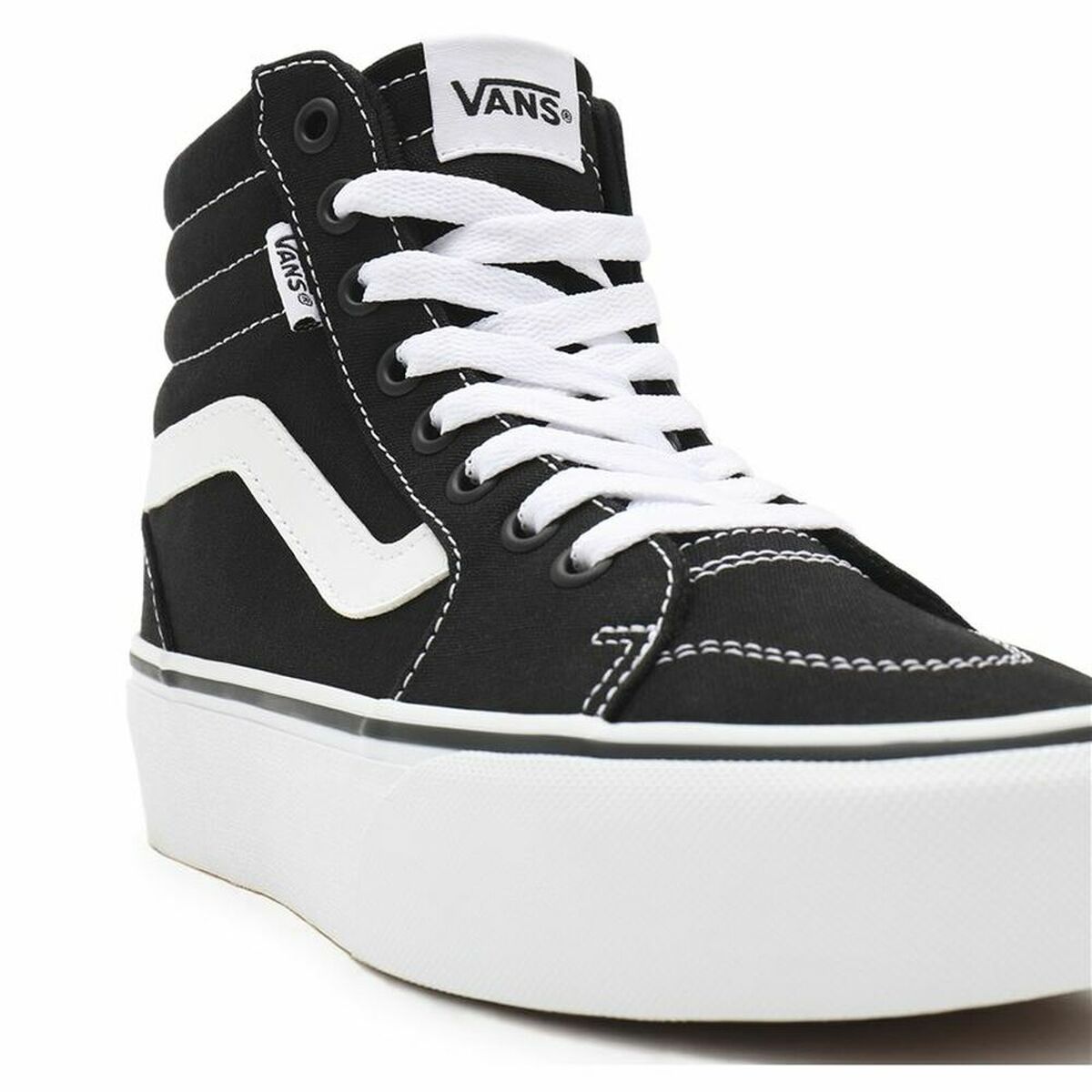 Women’s Casual Trainers Vans Filmore Hi Platform Black-7