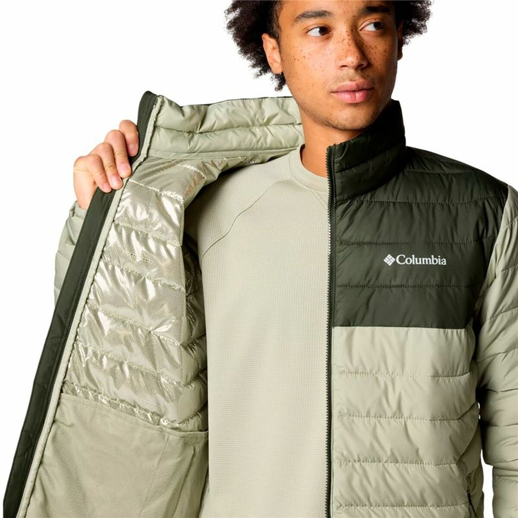 Men's Sports Jacket Columbia Powder Lite™ II Green-3