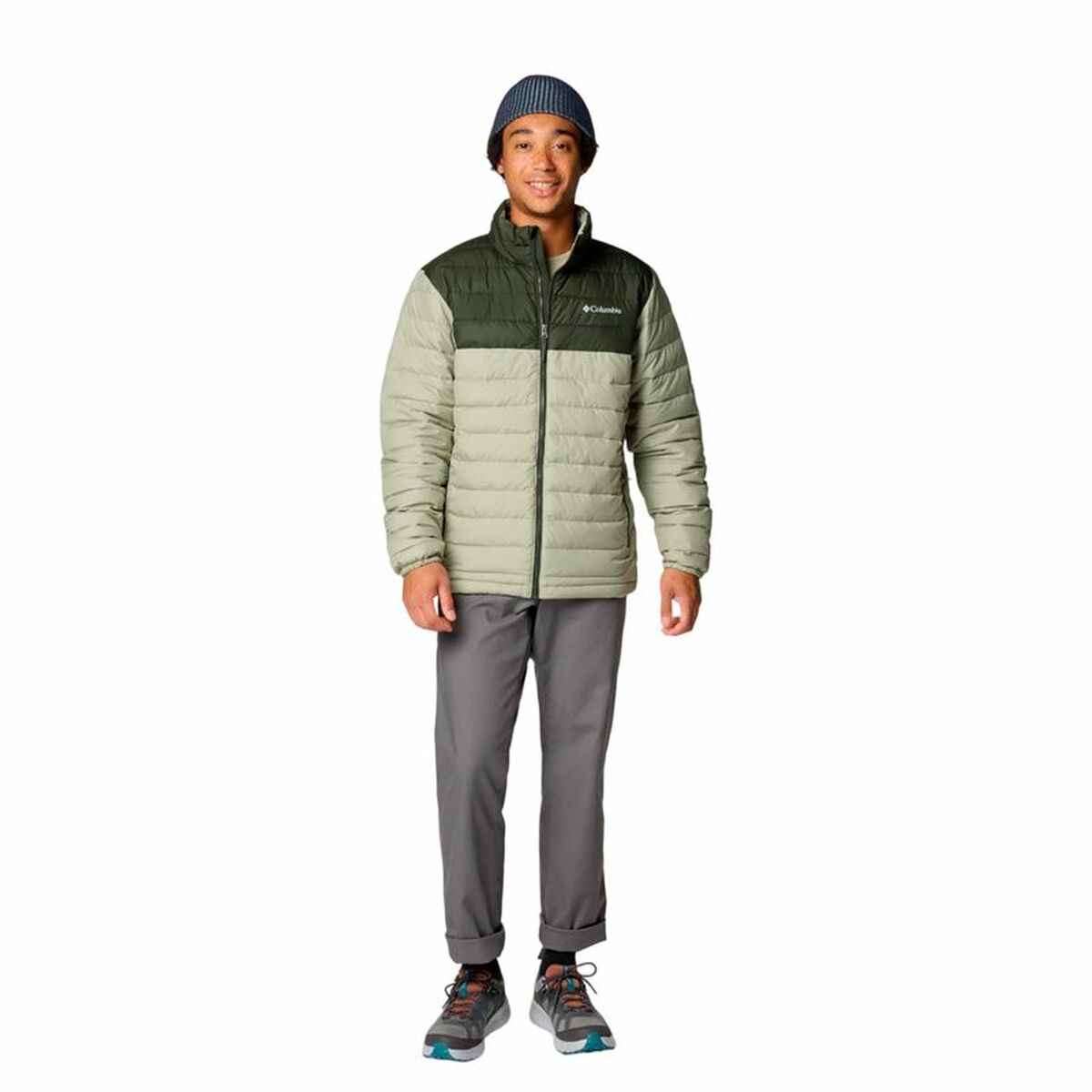 Men's Sports Jacket Columbia Powder Lite™ II Green-5