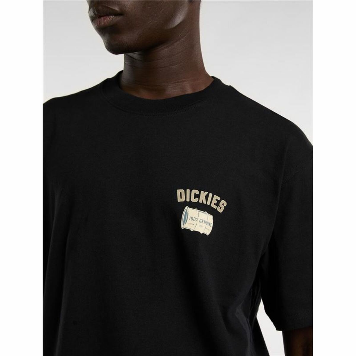 Men’s Short Sleeve T-Shirt Dickies Service Crew Ss Tee Black-4