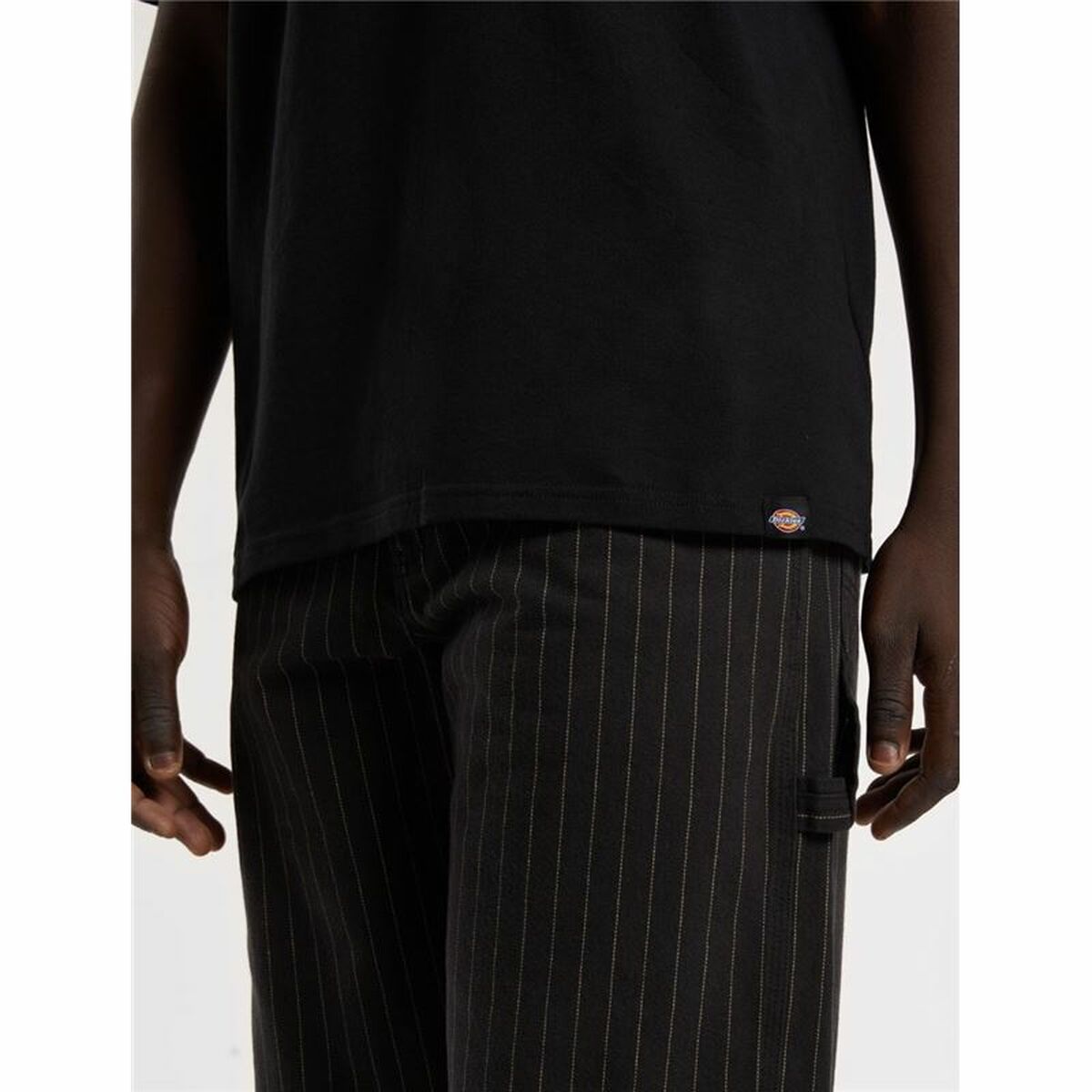 Men’s Short Sleeve T-Shirt Dickies Service Crew Ss Tee Black-2