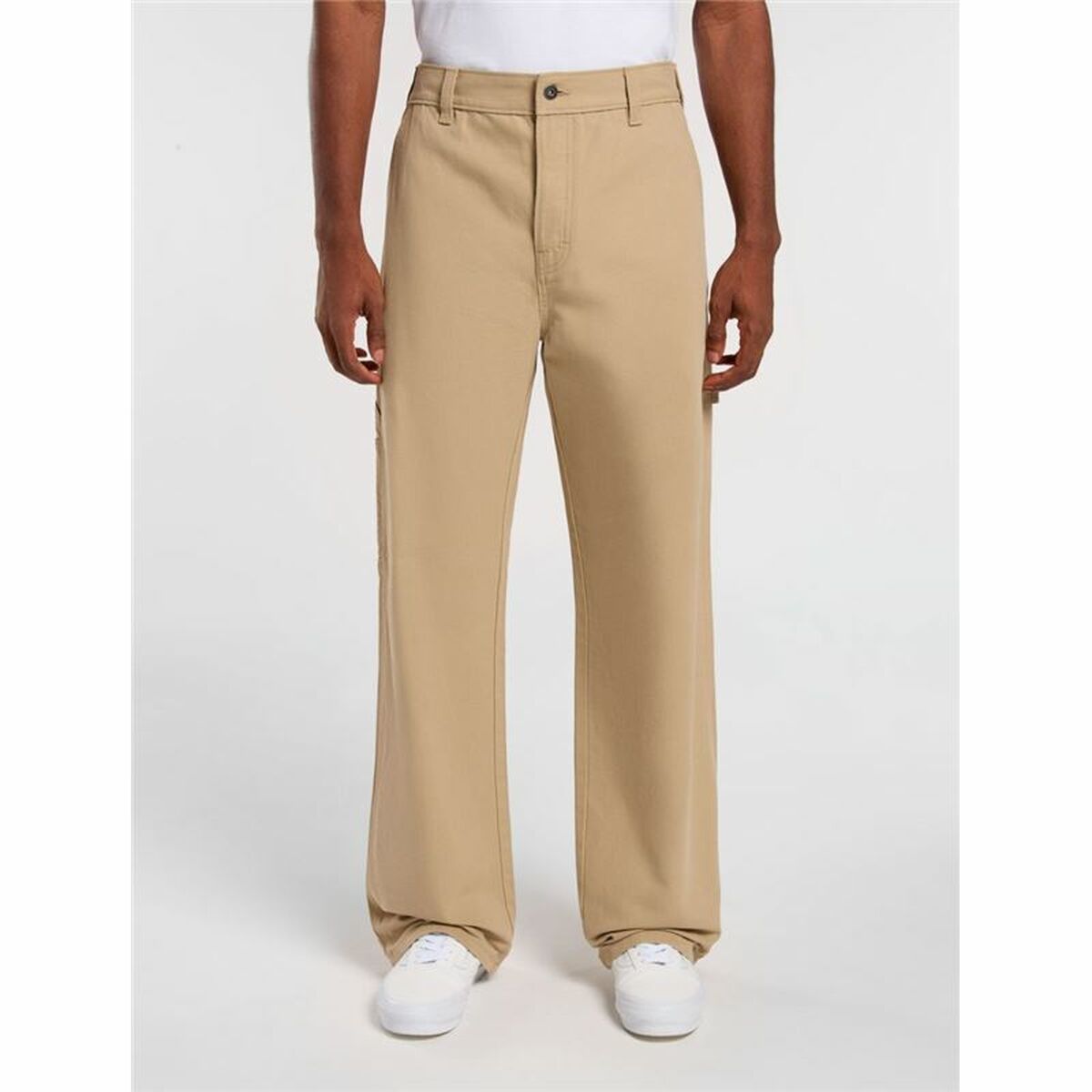 Trousers Dickies Canvas Carpenter Lighweight Desert Brown-1