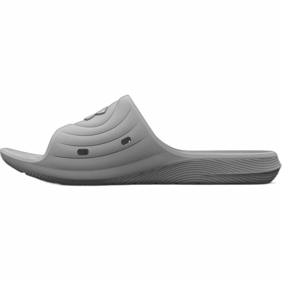 Women's Flip Flops Under Armour Locker IV SL Grey-5