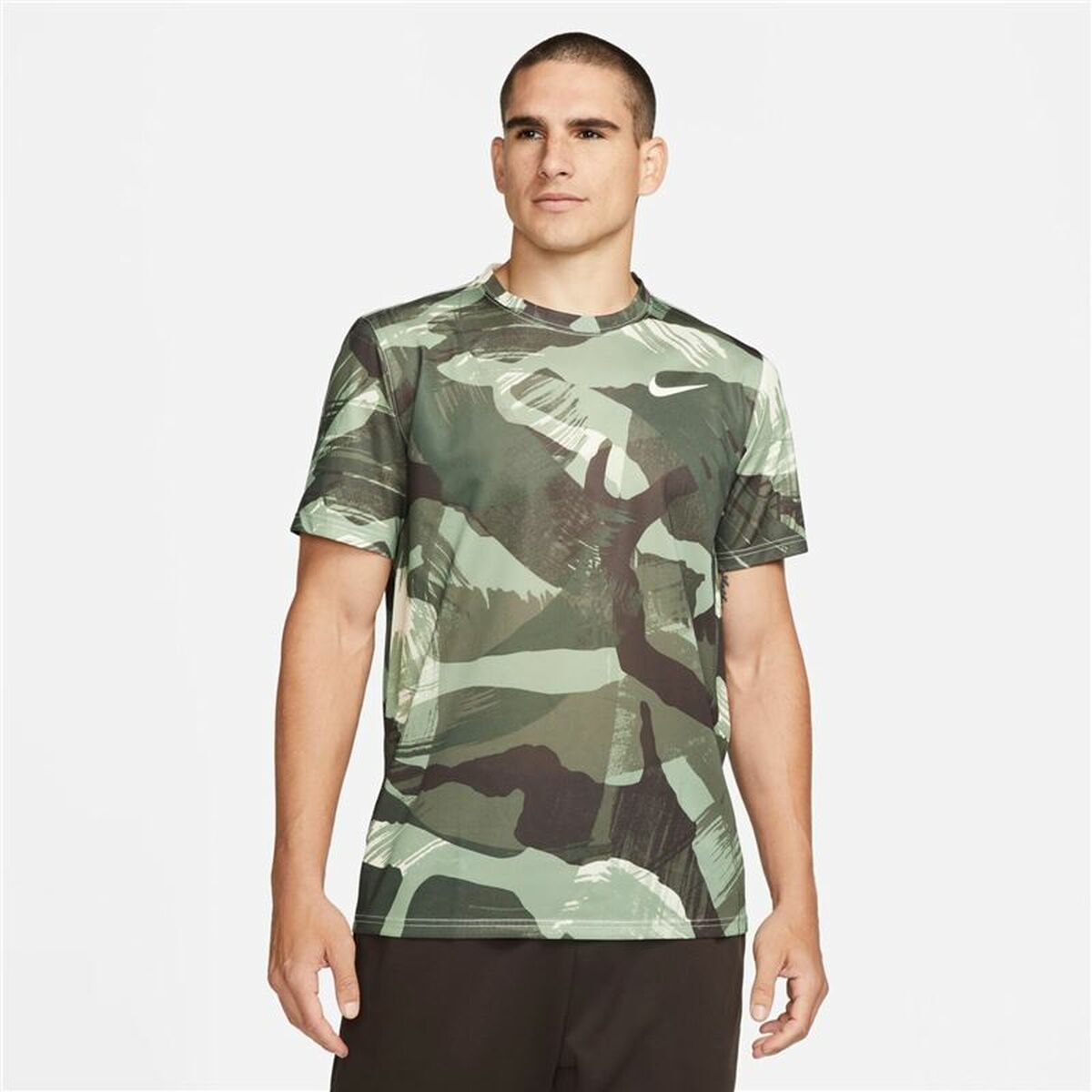 Men’s Short Sleeve T-Shirt Nike Dri-FIT Green M-5