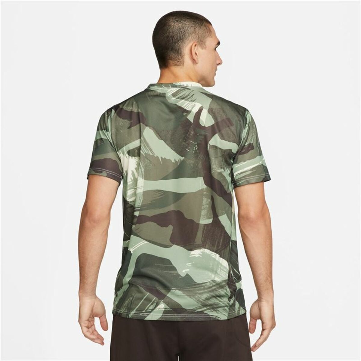 Men’s Short Sleeve T-Shirt Nike Dri-FIT Green M-4