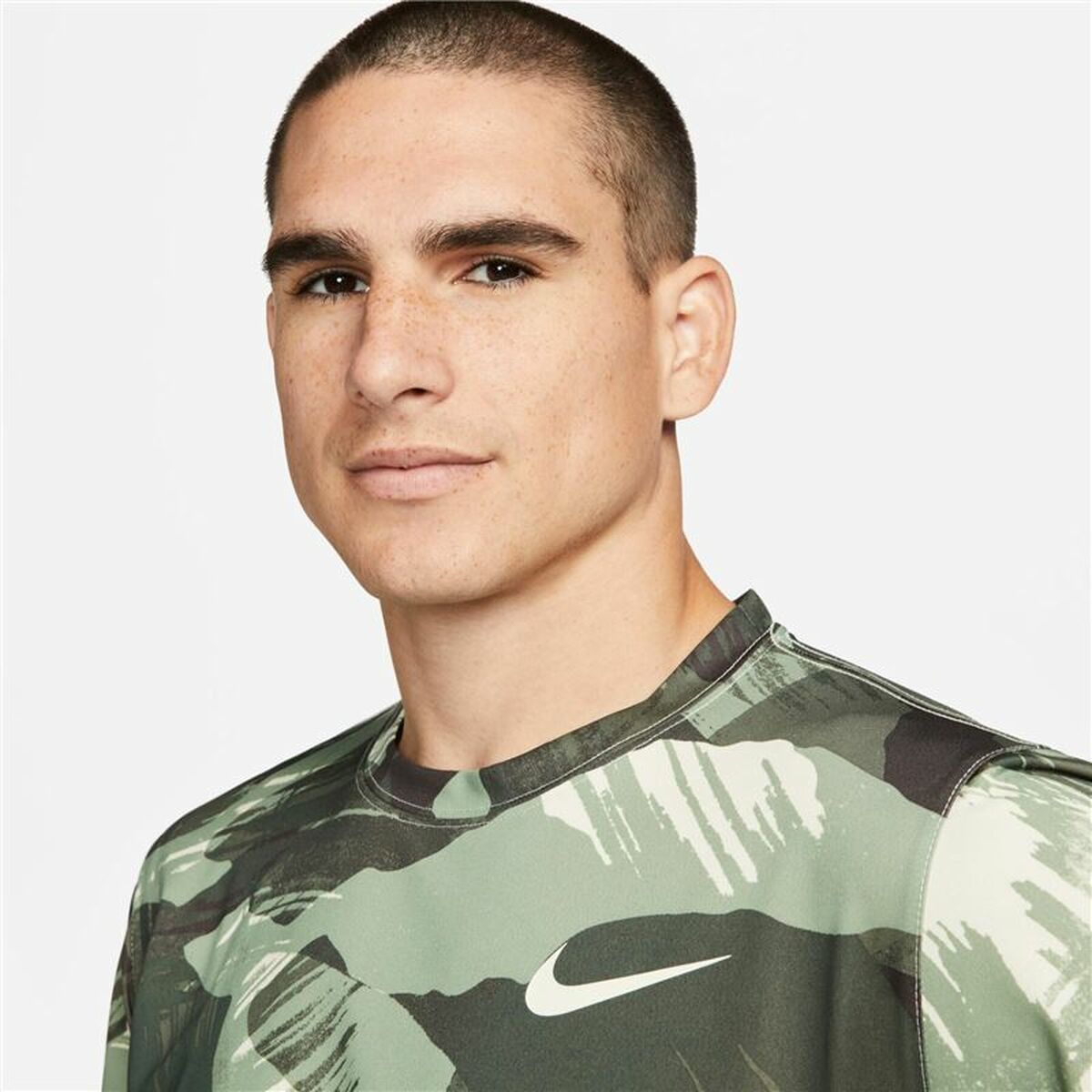 Men’s Short Sleeve T-Shirt Nike Dri-FIT Green M-3
