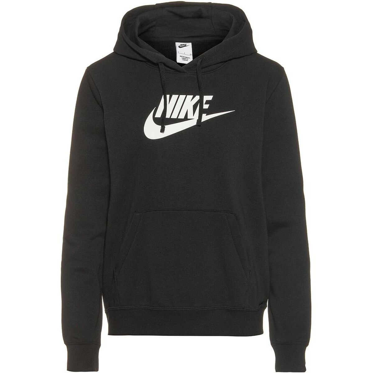 Women’s Hoodie Nike FLC GX STD PO HDY DQ5775 010 Black-0