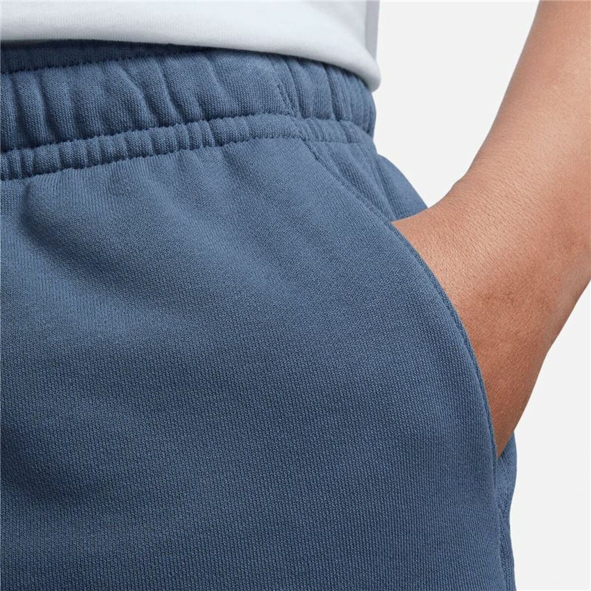 Trousers Nike Club Fleece French Terry Blue-1